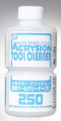 MR HOBBY - WATER BASED ACRYSION TOOL CLEANER 250 ML