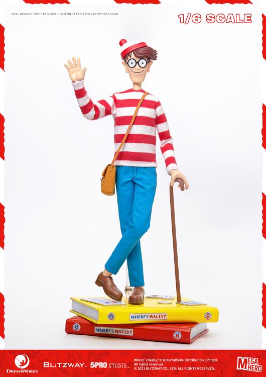 Blitzway - MEGAHERO Where's Waldo: Waldo 1/6 Scale Figure