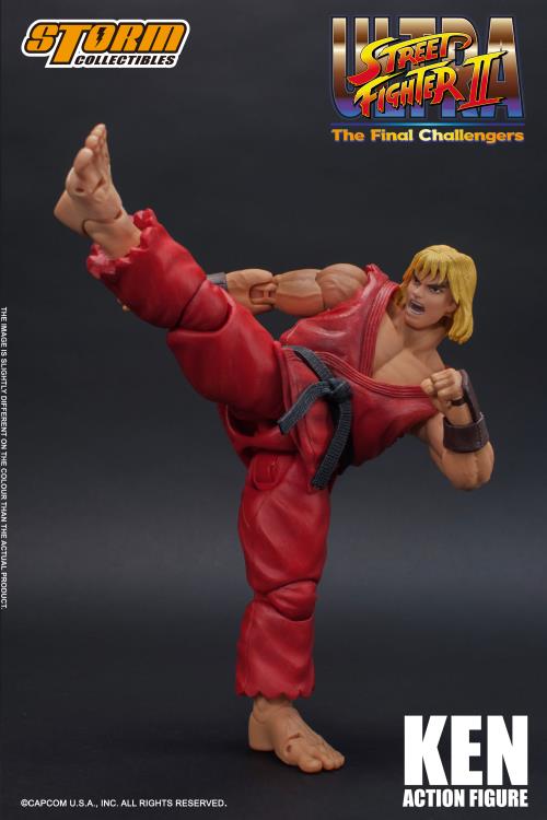 Load image into Gallery viewer, Storm Collectibles - Ultra Street Fighter II: The Final Challengers Ken 1/12 Scale
