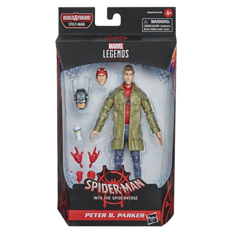 Load image into Gallery viewer, Marvel Legends - Spider-Man: Into the Spider-Verse Wave 1 set of 6 (Stiltman BAF)
