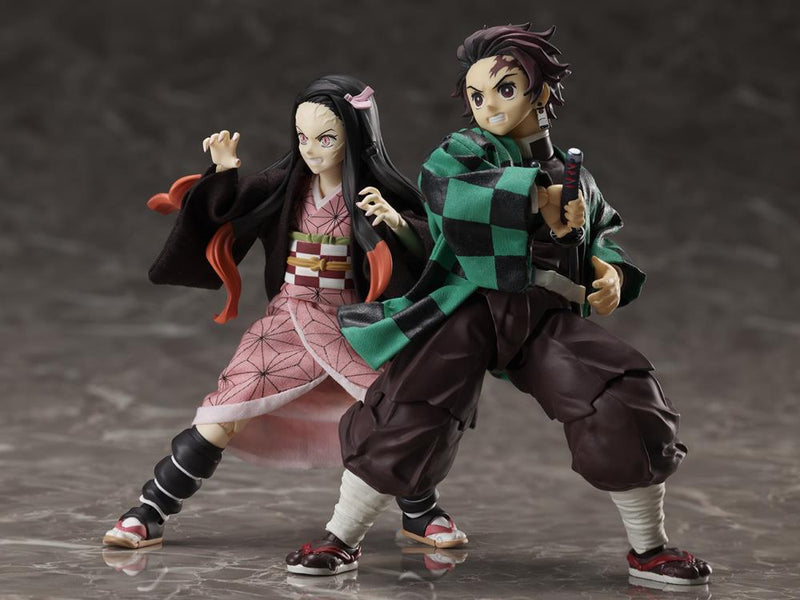 Load image into Gallery viewer, Aniplex - Demon Slayer: Kimetsu No Yaiba [BUZZmod.] - Nezuko Kamodo 1/12 Scale Action Figure
