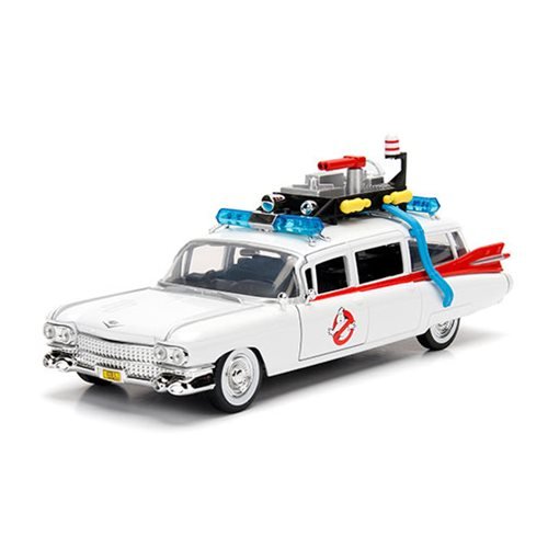 Jada Toys - Ghostbusters: Ecto-1 Die-Cast Metal Vehicle 1/24 Scale