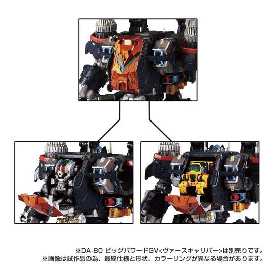 Diaclone Reboot - DA-81 Big Powered GV [Verse Caliber Ver.] Exclusive Expansion Set