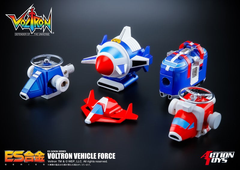 Load image into Gallery viewer, Action Toys - Voltron: Defender of the Universe - ES Gokin Voltron Vehicle Force
