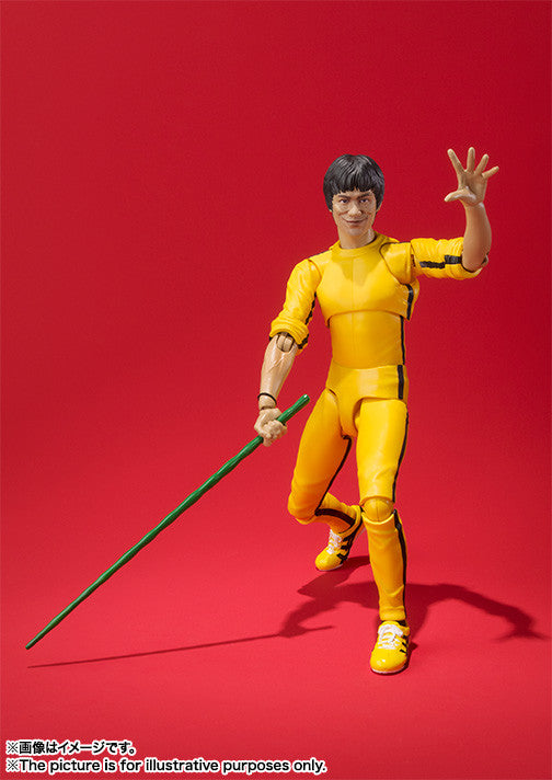 Load image into Gallery viewer, Bandai - S.H.Figuarts Bruce lee Yellow Track Suit

