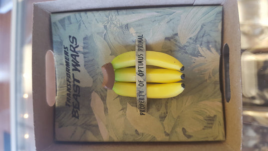 Masterpiece Optimus Primal Promo Item: Banana Box