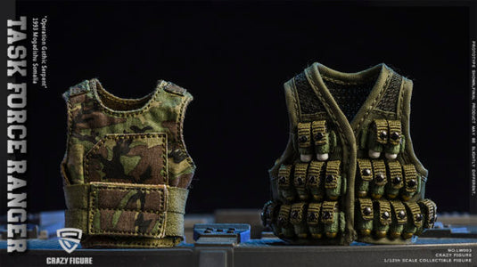 Craazy Figure Rangers Crazy Figure - 1/12 US Military 75th Rangers Regiment – Ages Three and Up