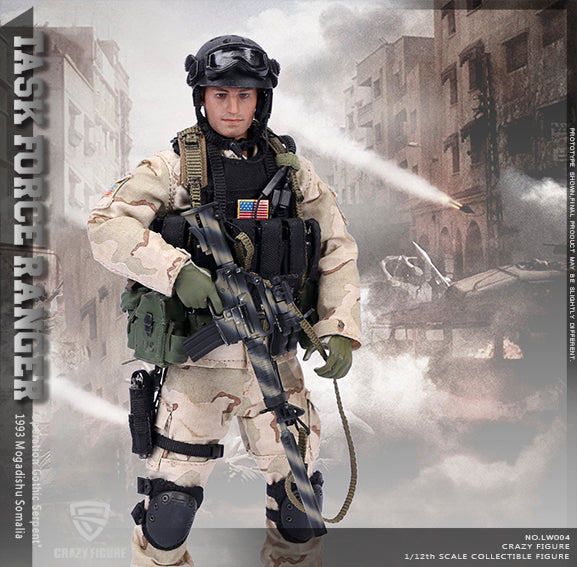 Load image into Gallery viewer, Crazy Figure - 1/12 US Delta Special Force
