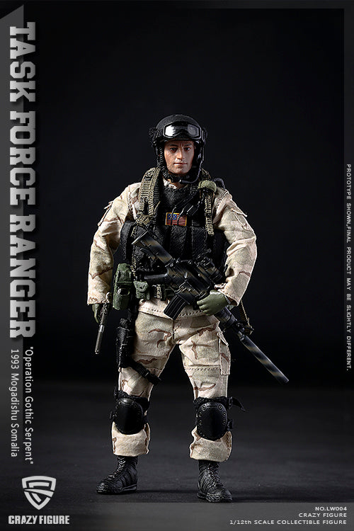 Load image into Gallery viewer, Crazy Figure - 1/12 US Delta Special Force
