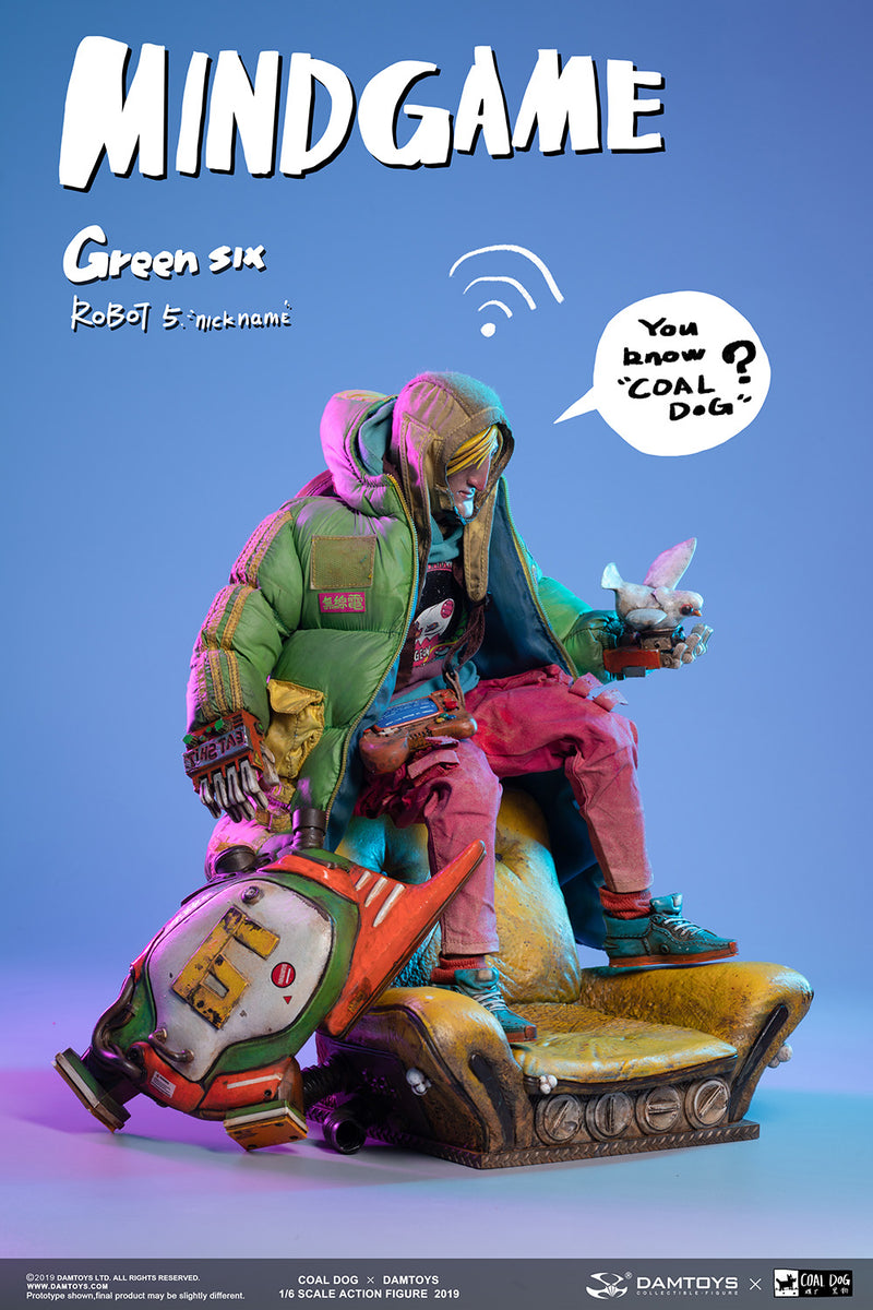 Load image into Gallery viewer, DAM Toys - Green Six of Team Gobi
