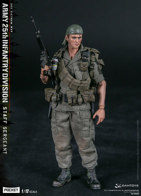 DAM Toys - 1/12 Pocket Elite Series - Army 25th Infantry Division Private Staff Sergeant PES006