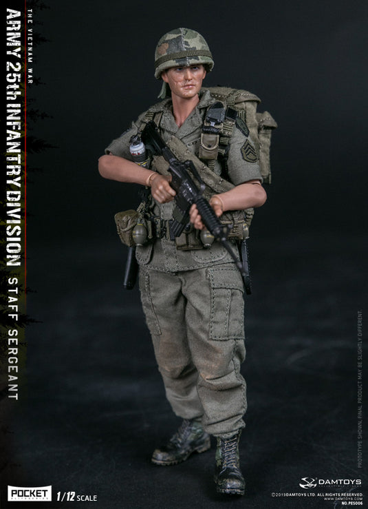 DAM Toys - 1/12 Pocket Elite Series - Army 25th Infantry Division Private Staff Sergeant PES006
