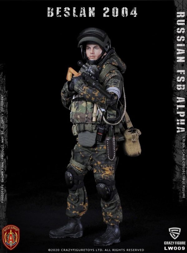 Load image into Gallery viewer, Crazy Figure - 1/12 Russian Alpha Special Forces: Russian Sniper
