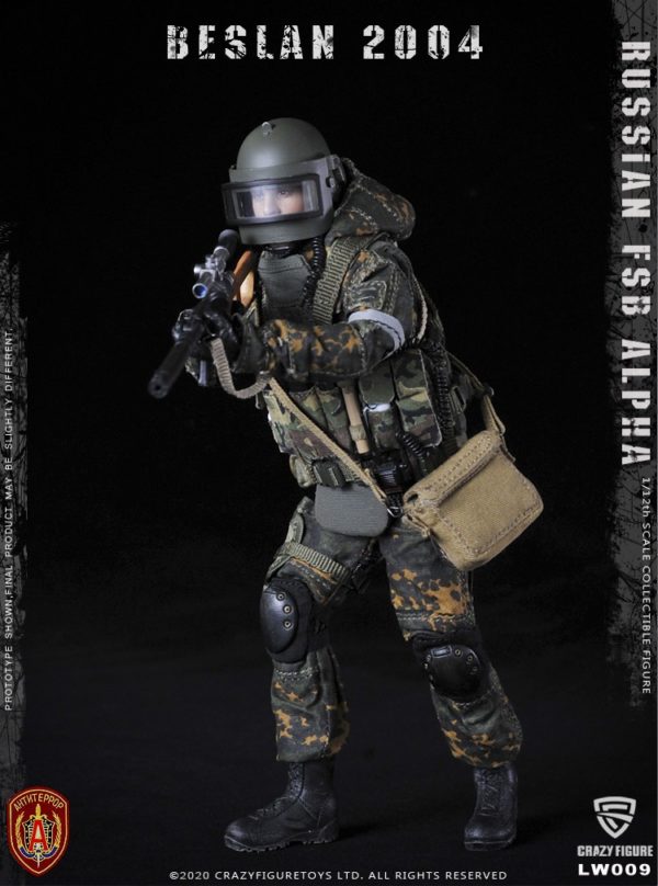 Load image into Gallery viewer, Crazy Figure - 1/12 Russian Alpha Special Forces: Russian Sniper
