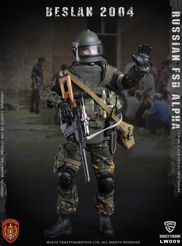 Load image into Gallery viewer, Crazy Figure - 1/12 Russian Alpha Special Forces: Russian Sniper
