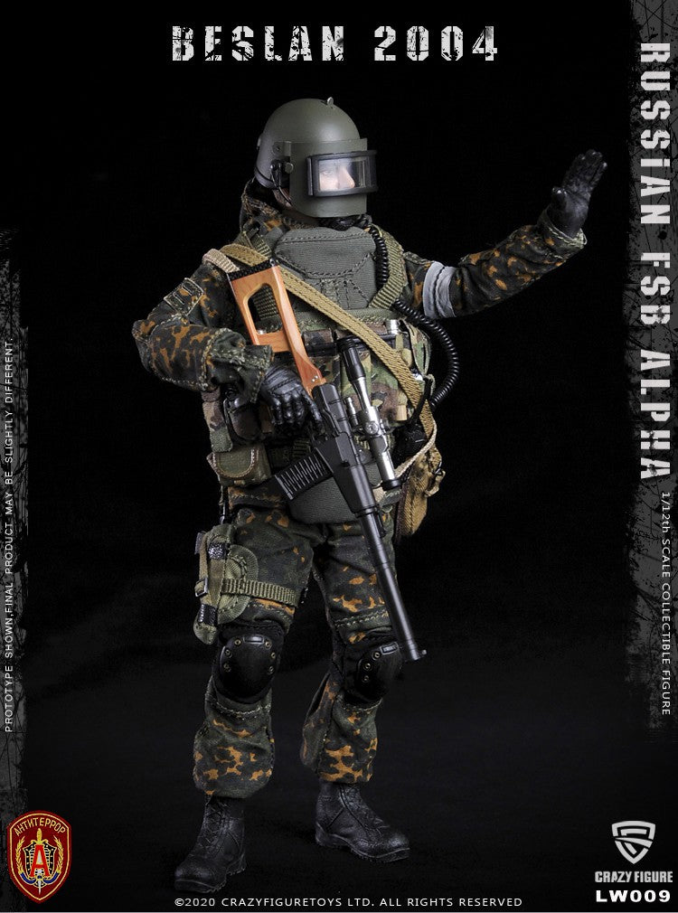 Load image into Gallery viewer, Crazy Figure - 1/12 Russian Alpha Special Forces: Russian Sniper
