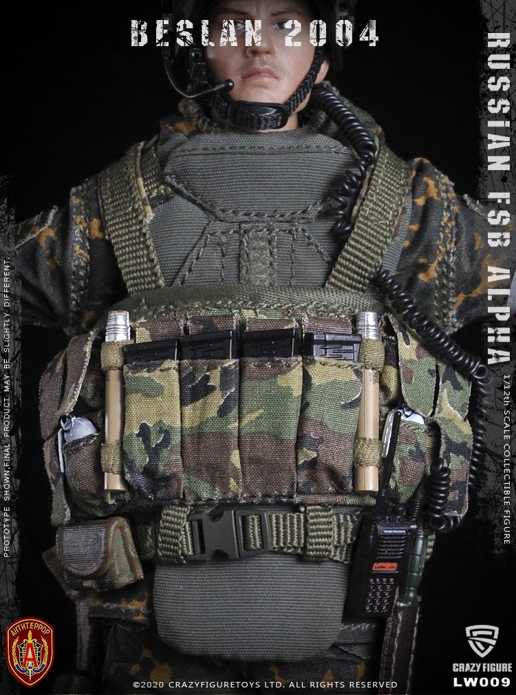 Load image into Gallery viewer, Crazy Figure - 1/12 Russian Alpha Special Forces: Russian Sniper
