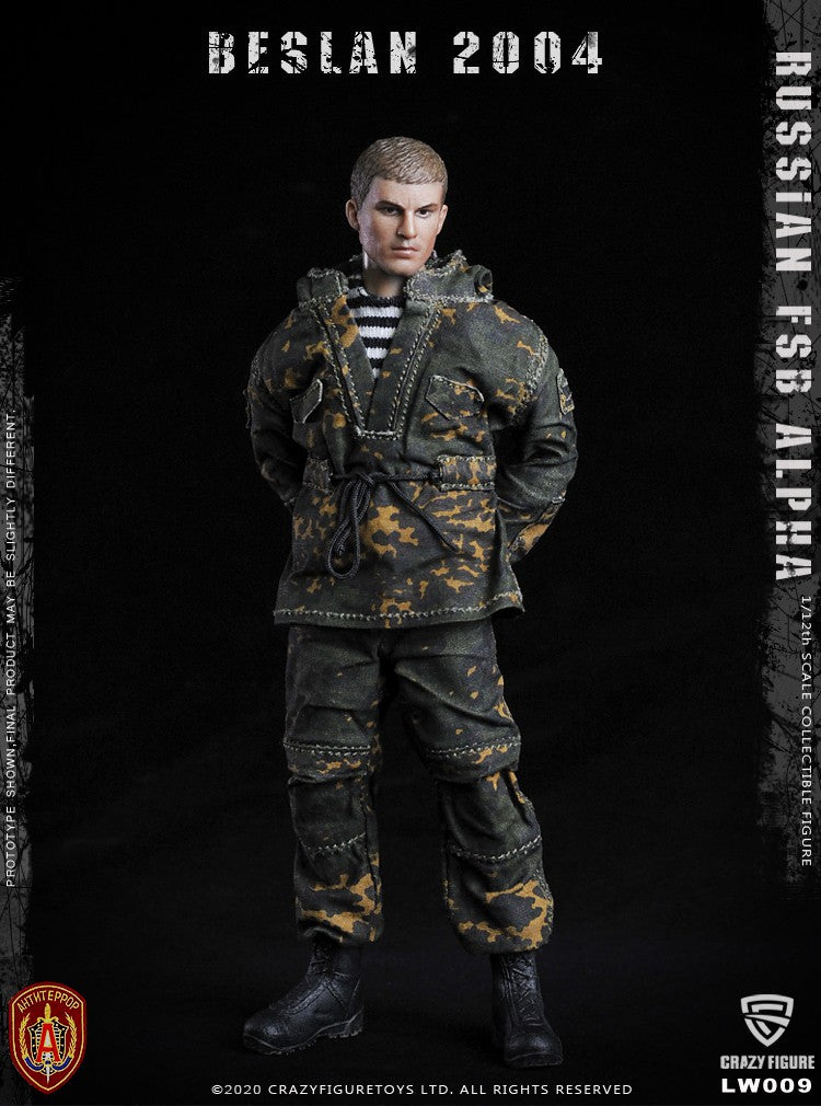 Load image into Gallery viewer, Crazy Figure - 1/12 Russian Alpha Special Forces: Russian Sniper
