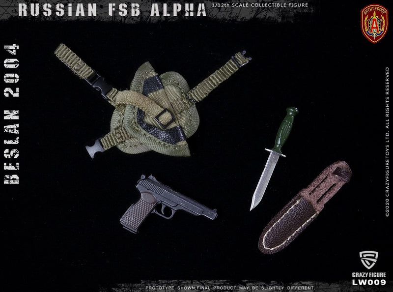 Load image into Gallery viewer, Crazy Figure - 1/12 Russian Alpha Special Forces: Russian Sniper
