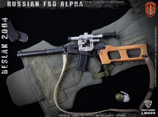 Load image into Gallery viewer, Crazy Figure - 1/12 Russian Alpha Special Forces: Russian Sniper
