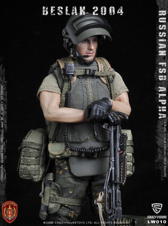 Crazy Figure - 1/12 Russian Alpha Special Forces: Russian Machine Gunner