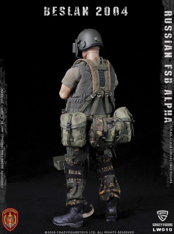 Load image into Gallery viewer, Crazy Figure - 1/12 Russian Alpha Special Forces: Russian Machine Gunner
