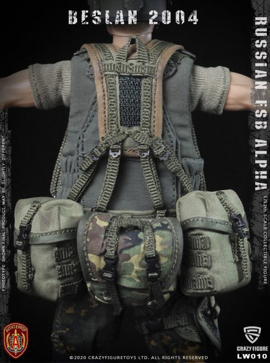 Crazy Figure - 1/12 Russian Alpha Special Forces: Russian Machine Gunner