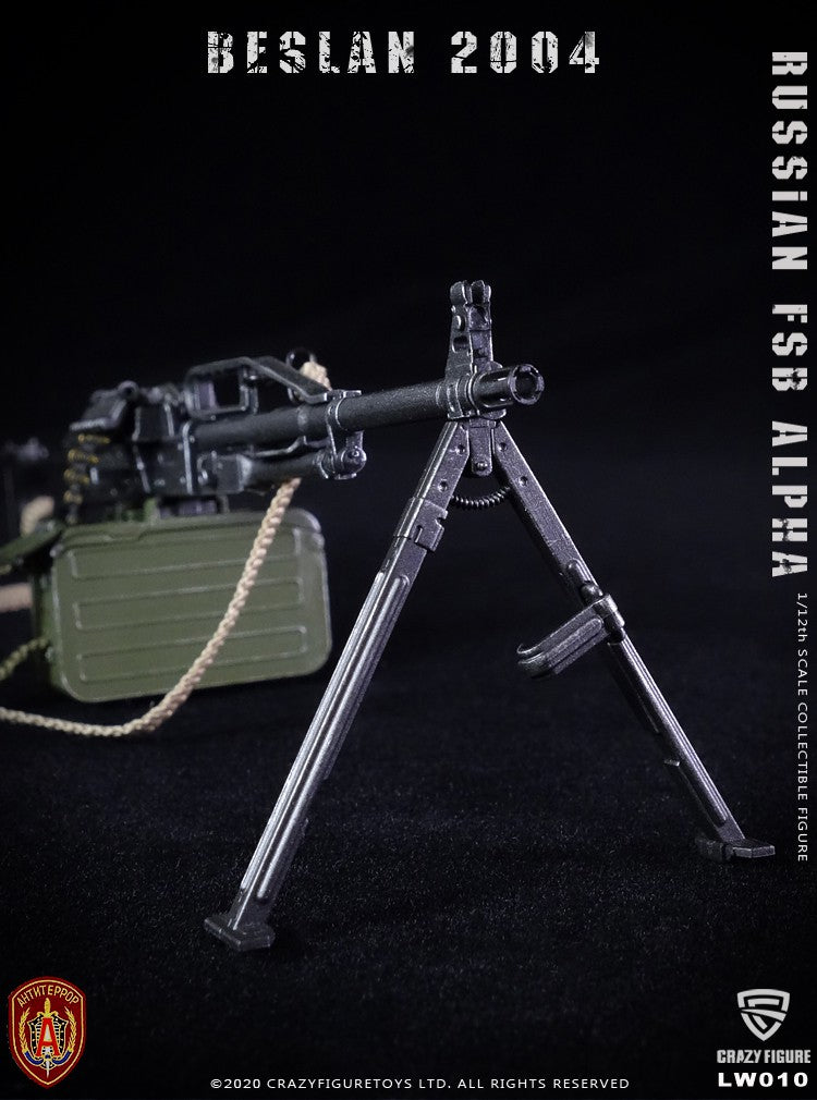 Load image into Gallery viewer, Crazy Figure - 1/12 Russian Alpha Special Forces: Russian Machine Gunner
