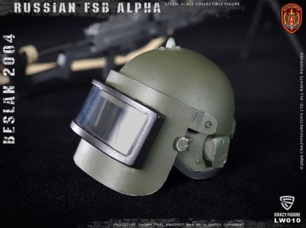 Load image into Gallery viewer, Crazy Figure - 1/12 Russian Alpha Special Forces: Russian Machine Gunner
