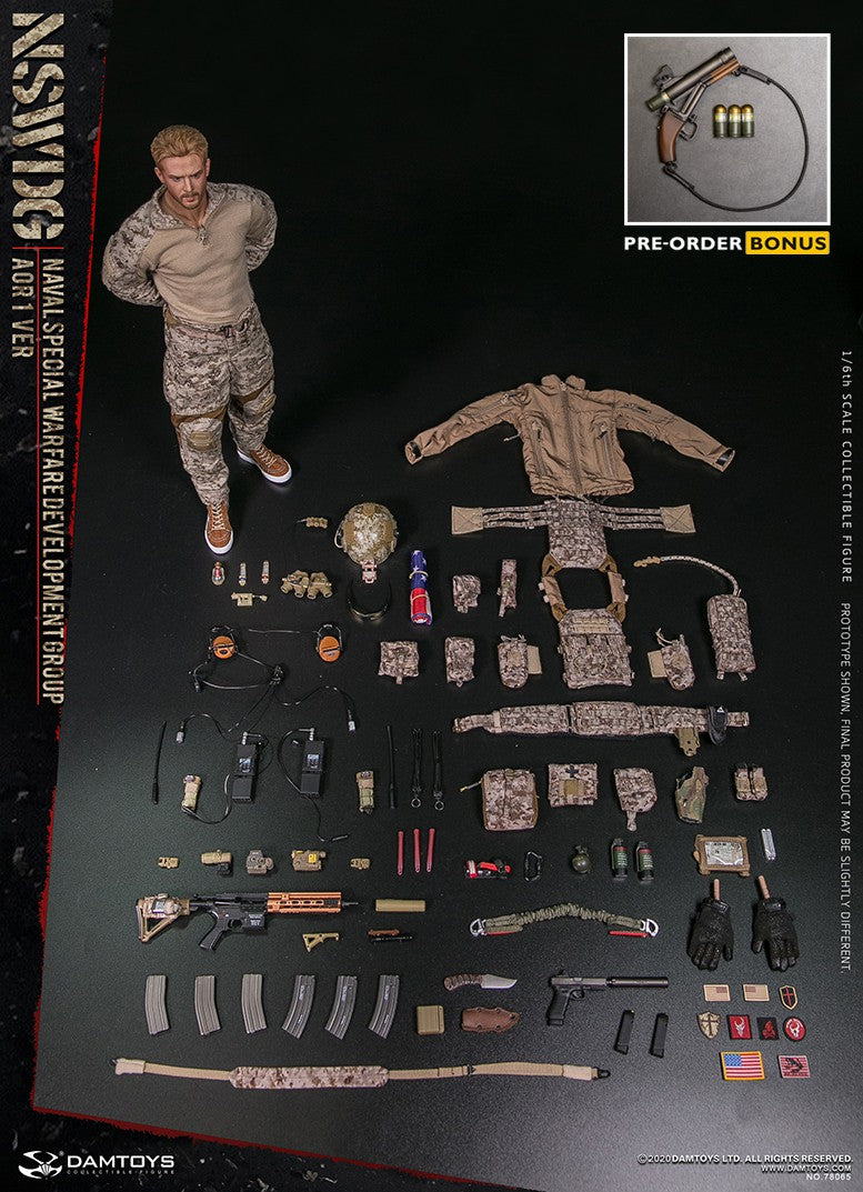 Load image into Gallery viewer, DAM Toys - Elite Series: NSWDG Naval Special Warfare Development Group AOR1 Ver.
