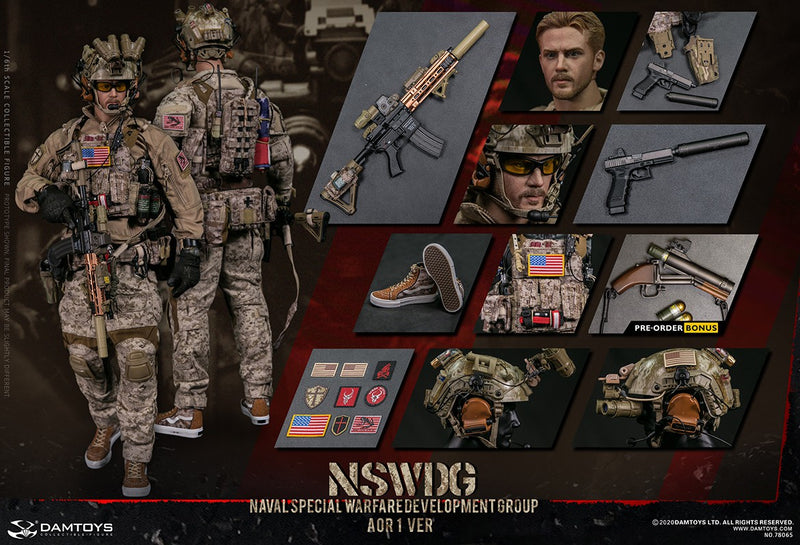 Load image into Gallery viewer, DAM Toys - Elite Series: NSWDG Naval Special Warfare Development Group AOR1 Ver.
