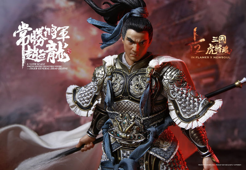 Load image into Gallery viewer, Inflames Toys x Newsoul Toys - Soul Of Tiger Generals &quot;Zhao Zilong&quot; 1/12 Scale
