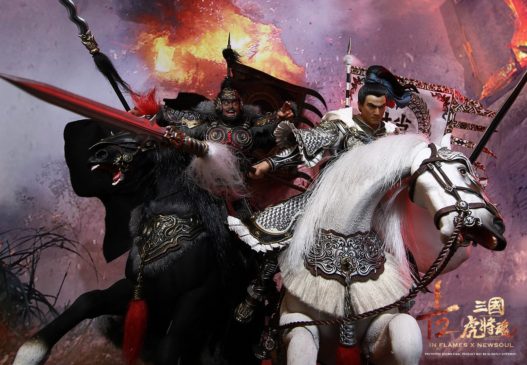 Load image into Gallery viewer, Inflames Toys x Newsoul Toys - Soul Of Tiger Generals &quot;Zhao Zilong &amp; The Zhaoye Horse&quot; 1/12 Scale (Deposit Required)
