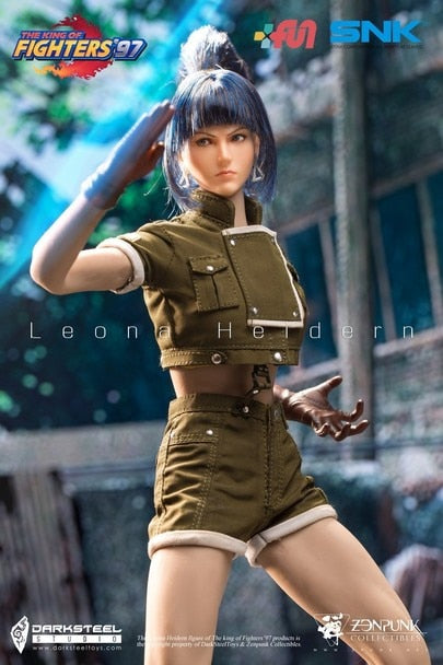 Load image into Gallery viewer, DarkSteel Toys x Zen Punk - King of Fighters &#39;97 - Leona
