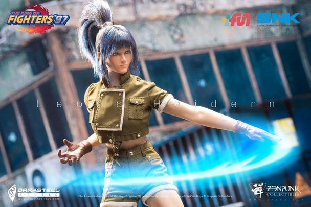 Load image into Gallery viewer, DarkSteel Toys x Zen Punk - King of Fighters &#39;97 - Leona
