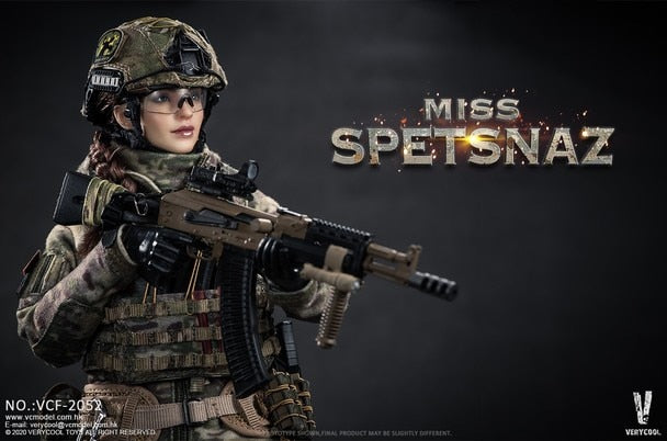 Load image into Gallery viewer, Very Cool - Russian Special Combat Female Soldier
