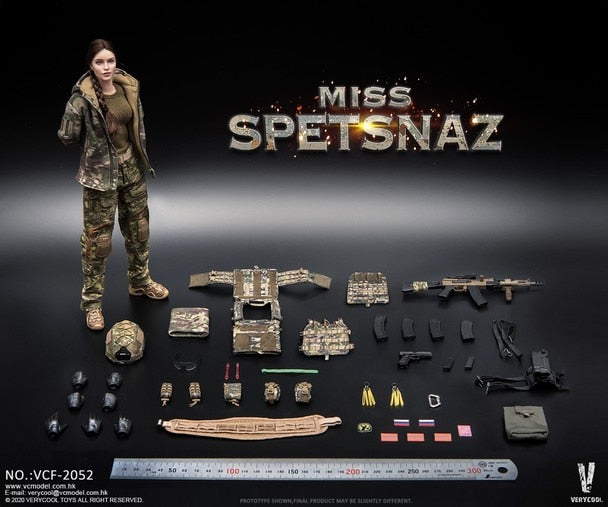 Load image into Gallery viewer, Very Cool - Russian Special Combat Female Soldier
