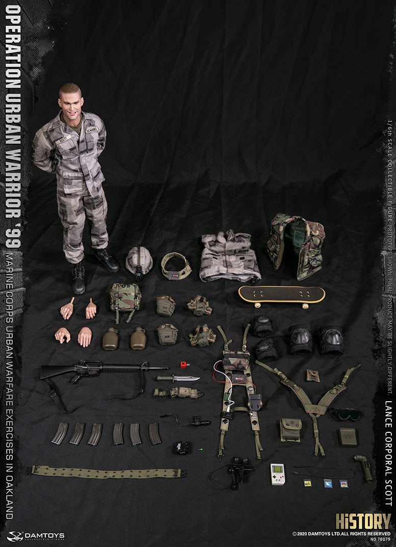Load image into Gallery viewer, DAM Toys - Operation Urban Warrior 99 Marine Corps Urban Warfare Exercises in Oakland - Lance Corporal  Scott
