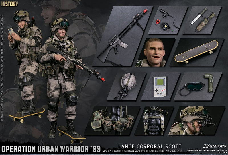 Load image into Gallery viewer, DAM Toys - Operation Urban Warrior 99 Marine Corps Urban Warfare Exercises in Oakland - Lance Corporal  Scott
