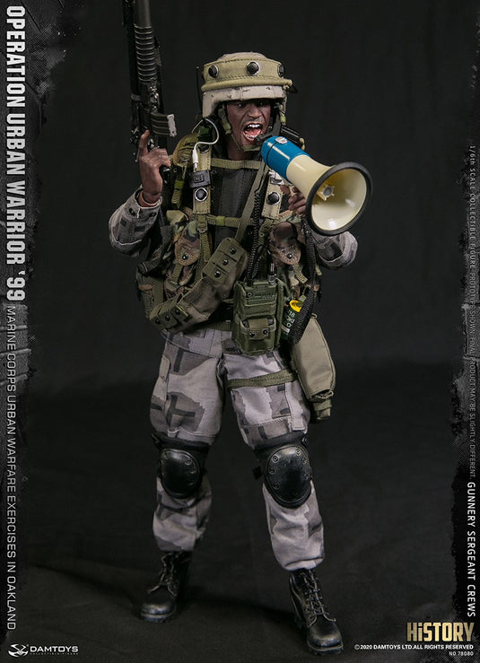 DAM Toys - Operation Urban Warrior ‚'99 - Marine Corps Urban Warfare Exercises in Oakland Gunnery - Sergeant Crews