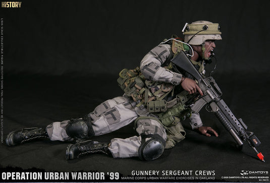 DAM Toys - Operation Urban Warrior ‚'99 - Marine Corps Urban Warfare Exercises in Oakland Gunnery - Sergeant Crews
