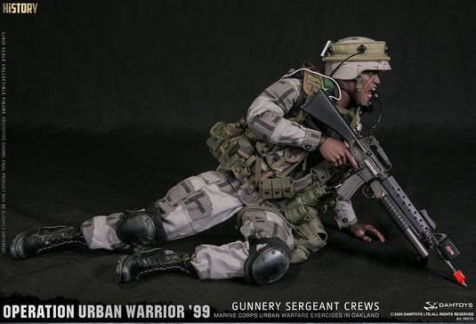 DAM Toys - Operation Urban Warrior ‚'99 - Marine Corps Urban Warfare Exercises in Oakland Gunnery - Sergeant Crews