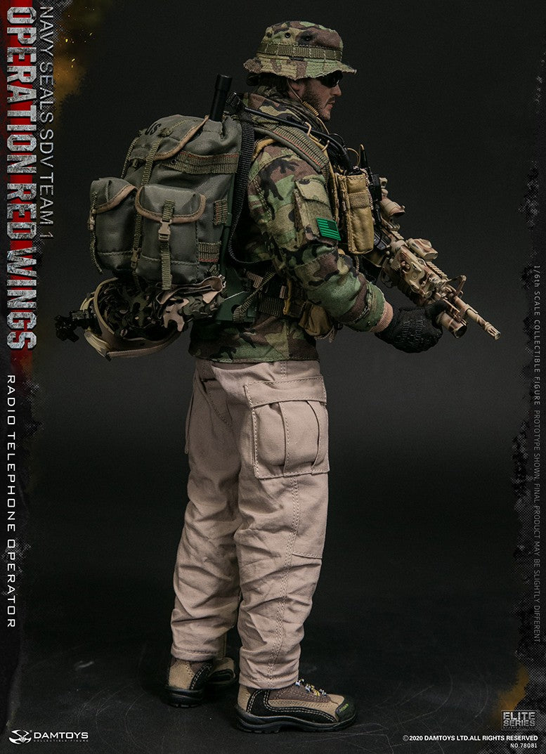 Load image into Gallery viewer, DAM Toys - Operation Red Wings NAVY SEALS SDV Team 1 Radio Telephone Operator
