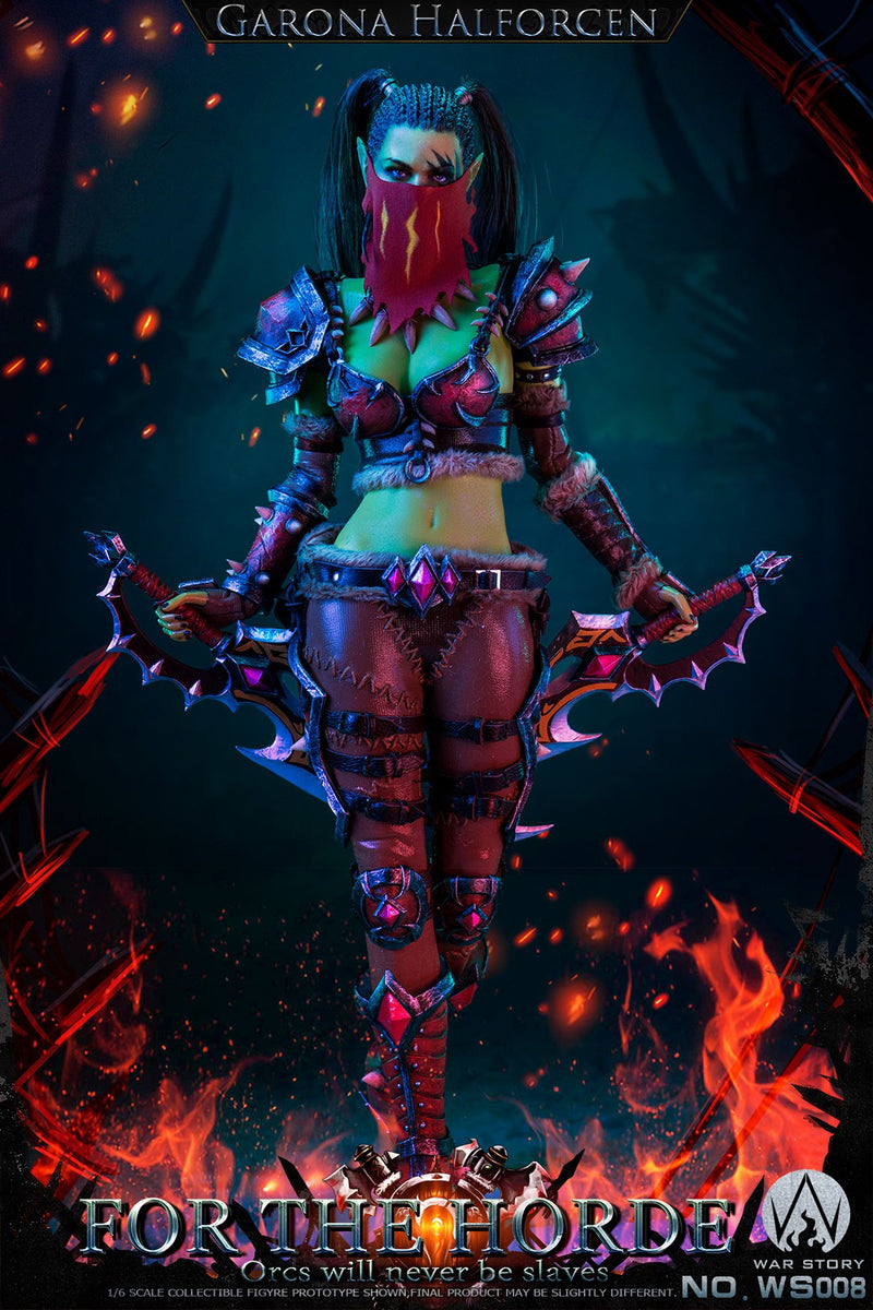 Load image into Gallery viewer, War Story - Orc Female Assassin for the Tribe
