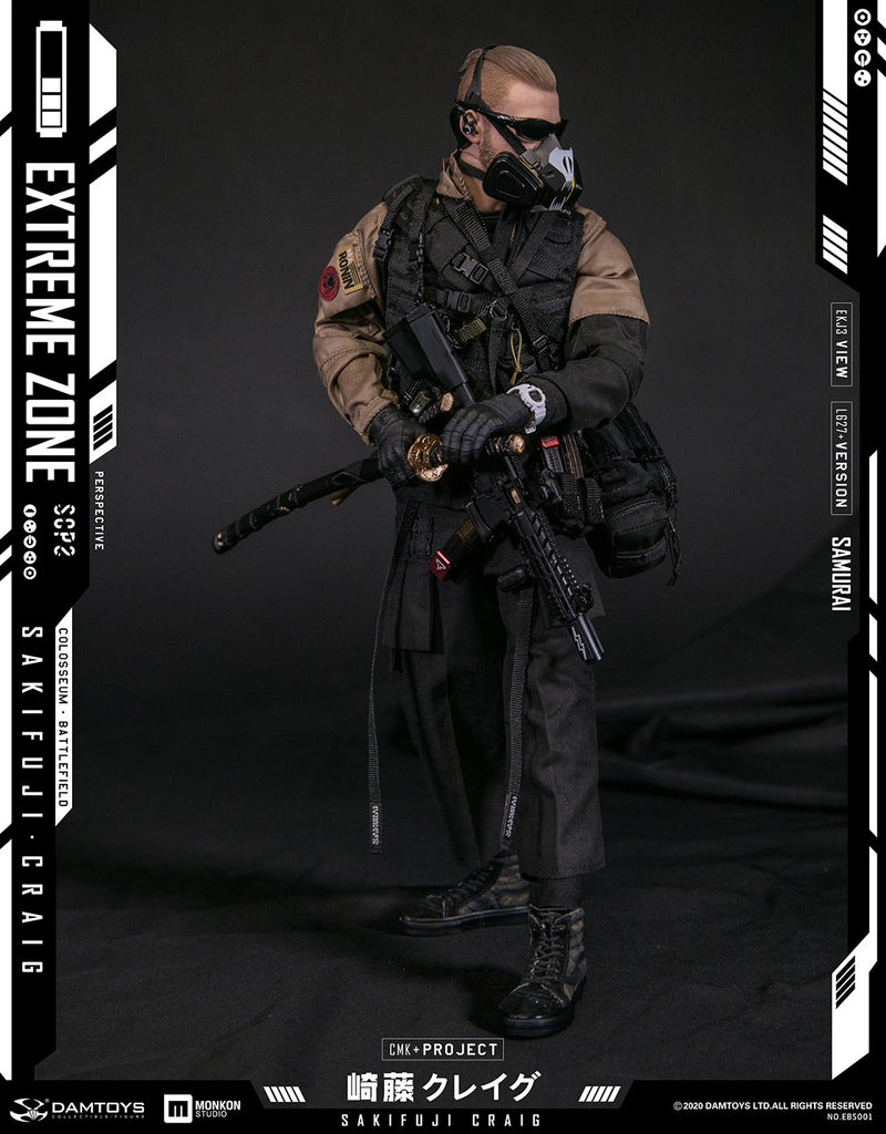 Load image into Gallery viewer, DAM Toys - Extreme Zone Samurai Sakifuji Craig
