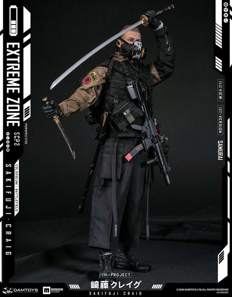 Load image into Gallery viewer, DAM Toys - Extreme Zone Samurai Sakifuji Craig
