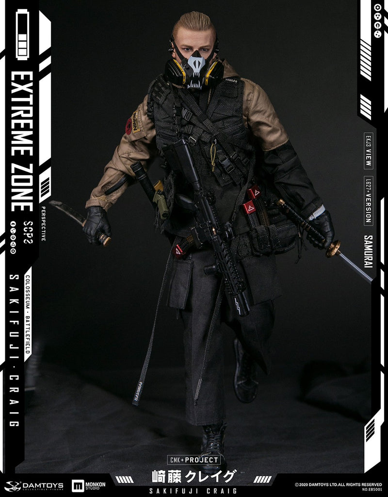 Load image into Gallery viewer, DAM Toys - Extreme Zone Samurai Sakifuji Craig
