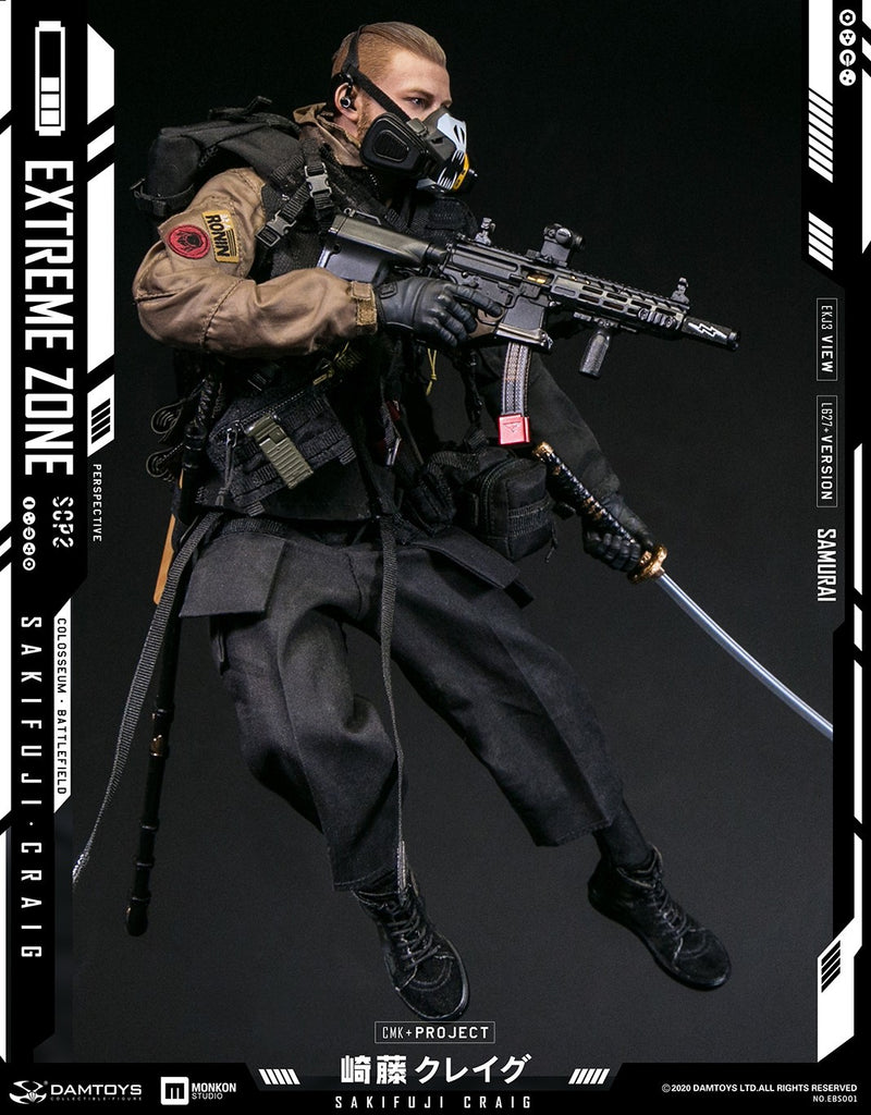 Load image into Gallery viewer, DAM Toys - Extreme Zone Samurai Sakifuji Craig
