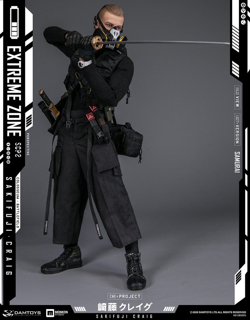 Load image into Gallery viewer, DAM Toys - Extreme Zone Samurai Sakifuji Craig
