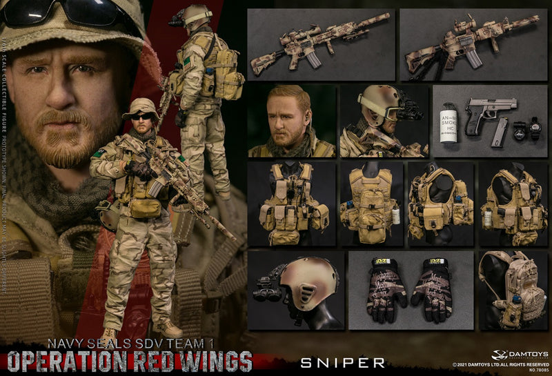 Load image into Gallery viewer, DAM Toys - Operation Red Wings Navy Seals SDV Team 1 Snipers
